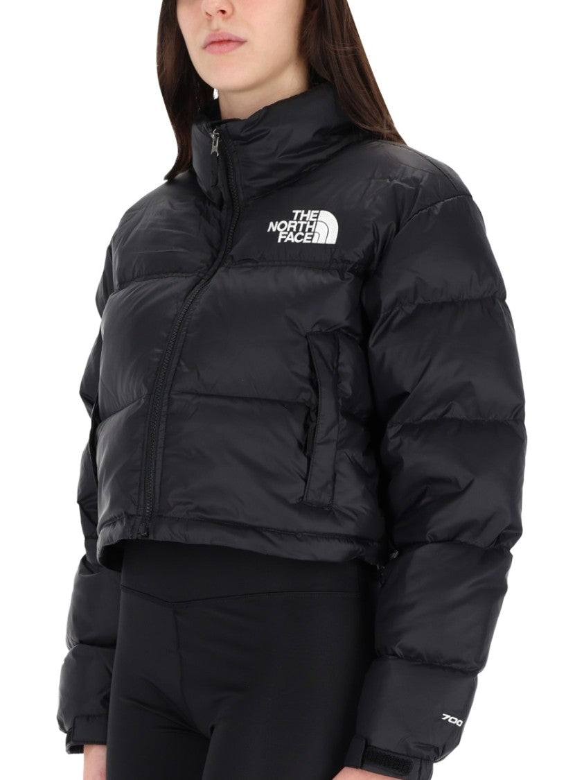 The North Face Nuptse Cropped Quilted Down Jacket