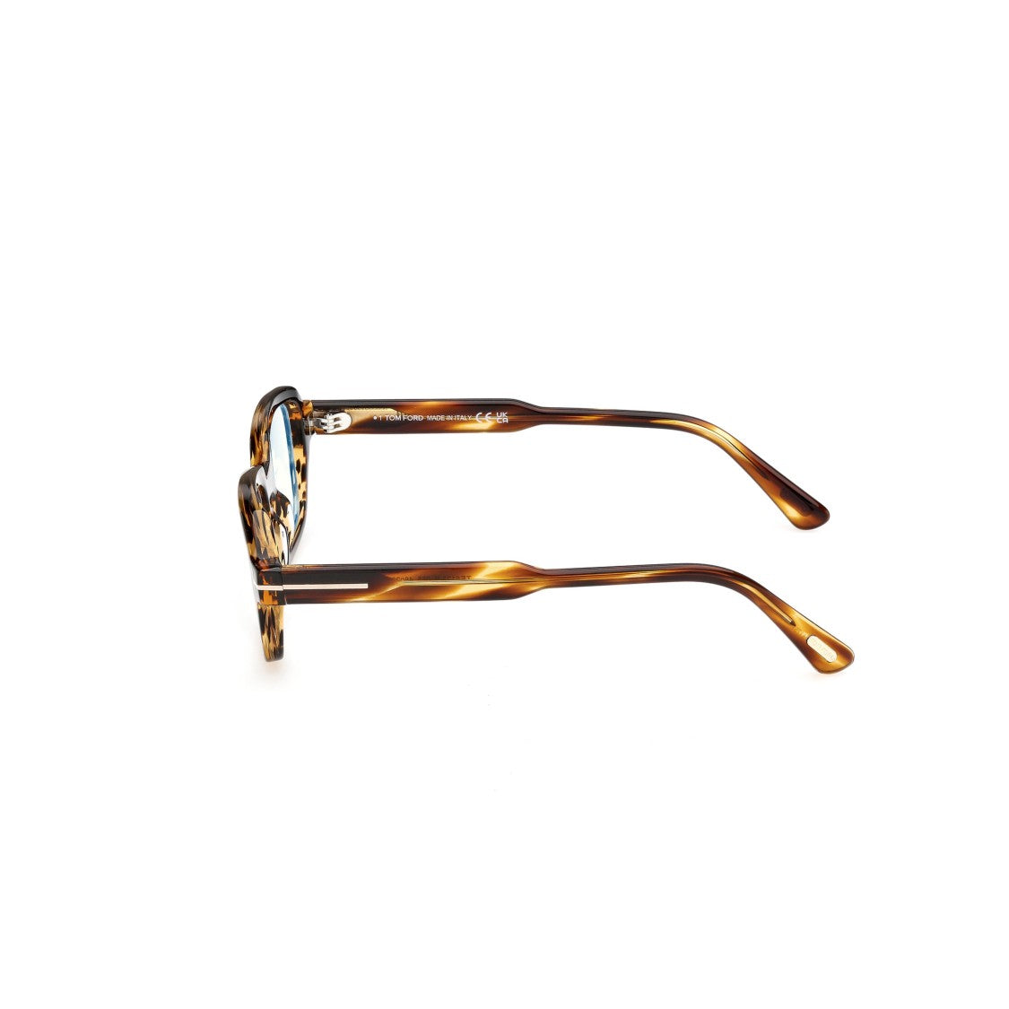 Tom Ford Ft6123-B Rectangular Tortoiseshell Eyeglasses