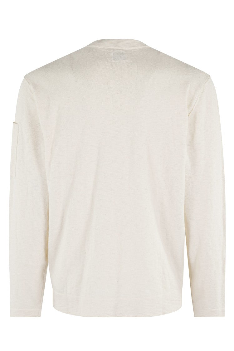 C.P. Company Knit Top With Crew Neck