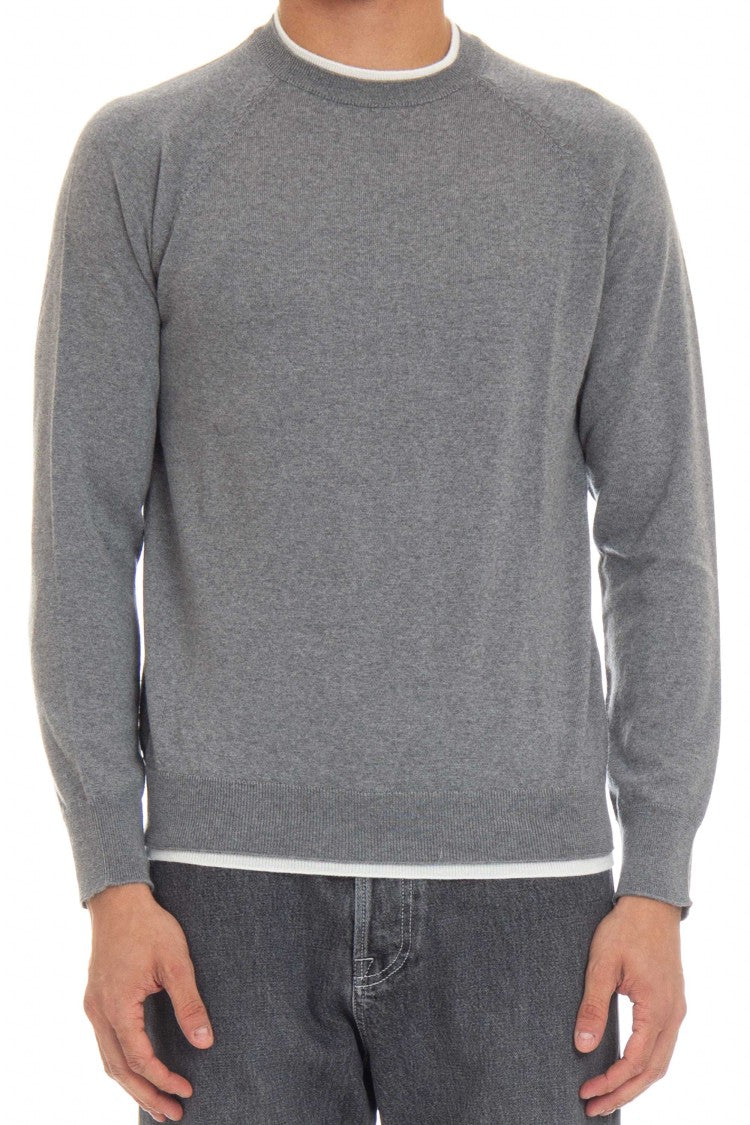 Eleventy Wool Crewneck Sweater