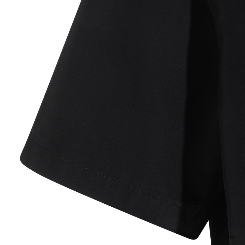 Moose Knuckles Button-Up Black Shirt With Pointed Collar