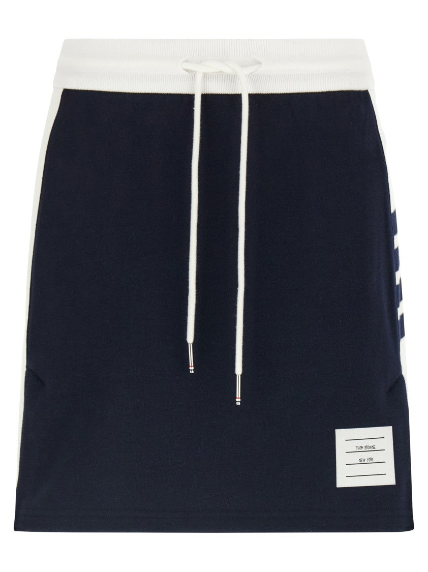 Thom Browne Classic 4-Bar' Skirt