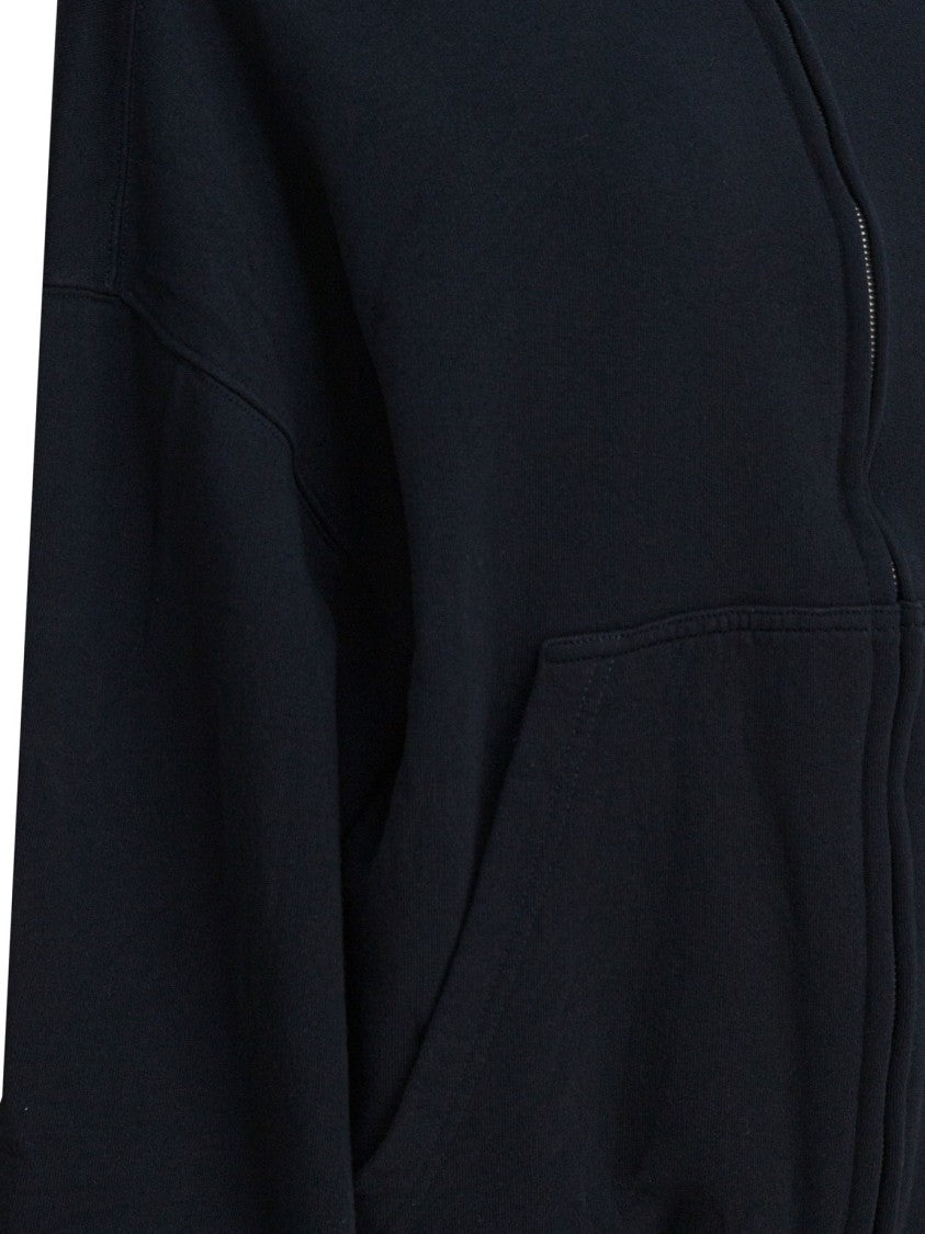 Balenciaga "Flipped" Zippered Sweatshirt