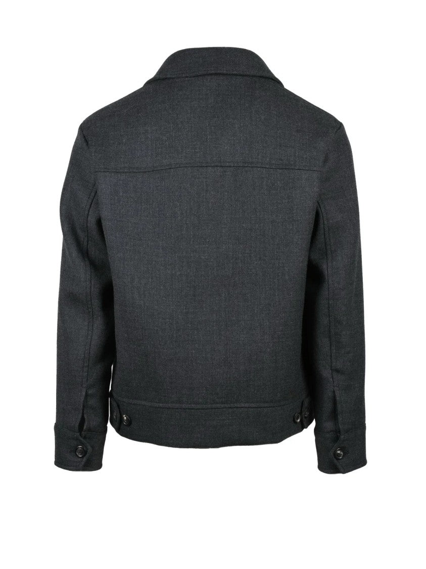 Circolo 1901 Grey Virgin Wool Jacket