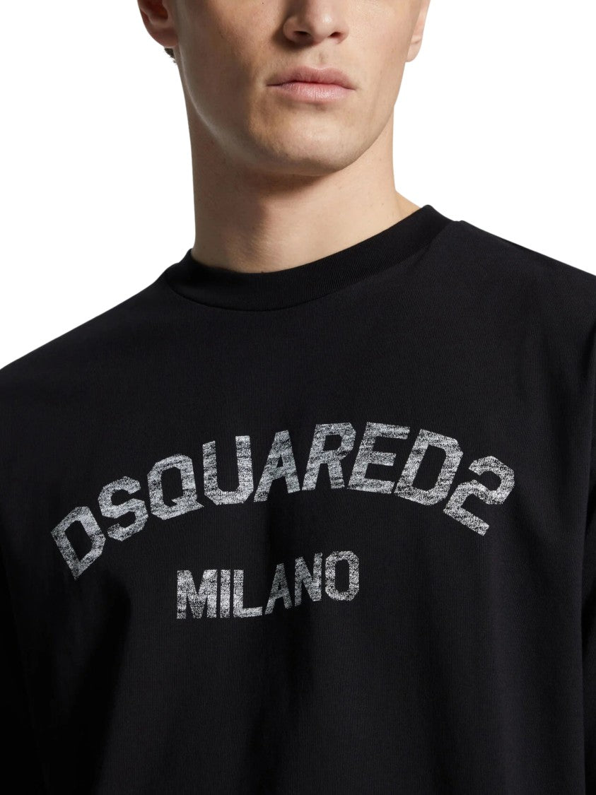 Dsquared2 Relaxed Fit Graphic Print Tee