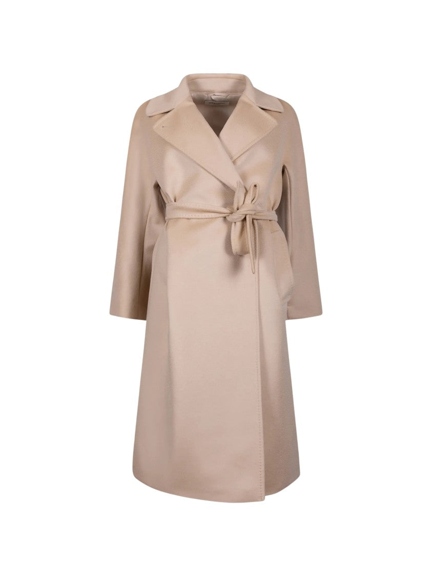 Weekend Wkdresina Knee-Length Beige Trench Coat