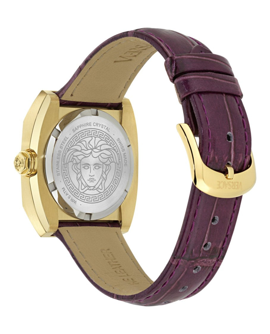 Versace Medusa Antares Leather Watch
