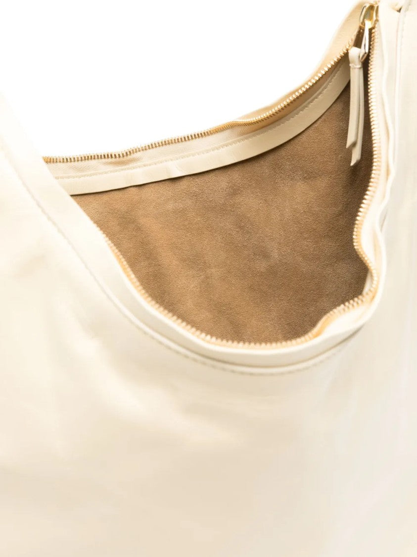 Benedetta Bruzziches Structured Handbag With Top Handle And Detachable Strap