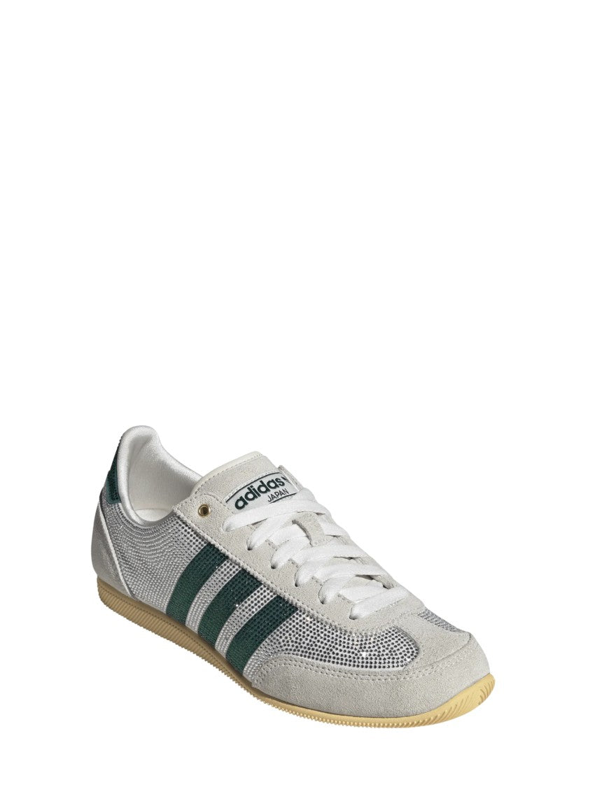 Adidas Black Japan Rhinestone Low-Profile Sneakers