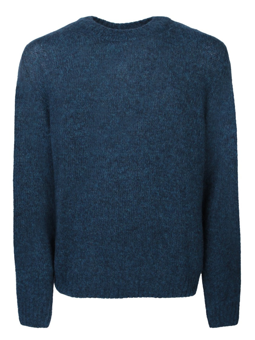 Lardini Beige Alpaca Wool Blend Knitwear