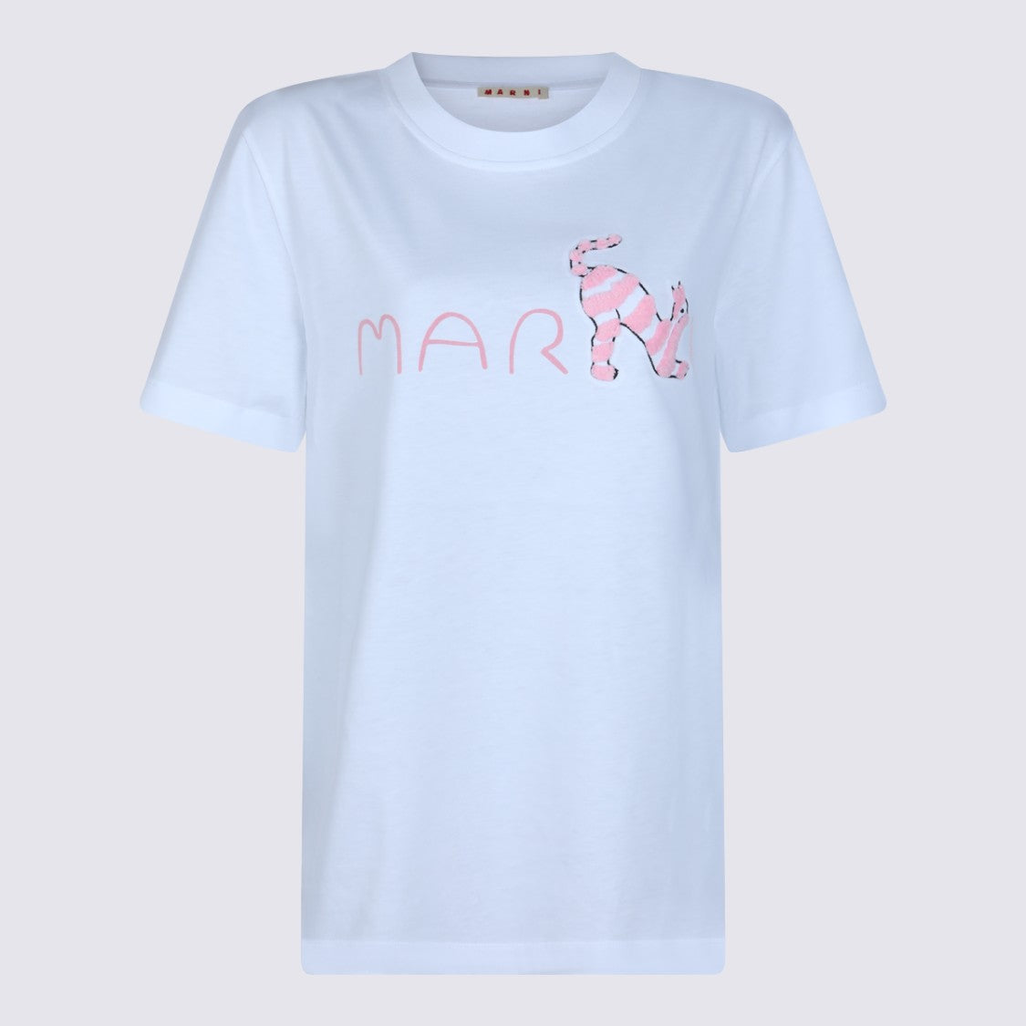 Marni White Cotton T-Shirt