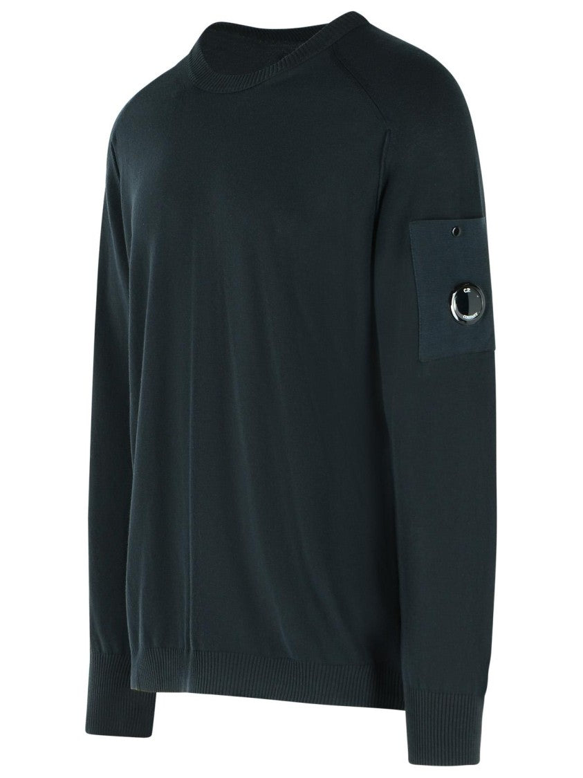 C.P. Company Black Cotton Sweater