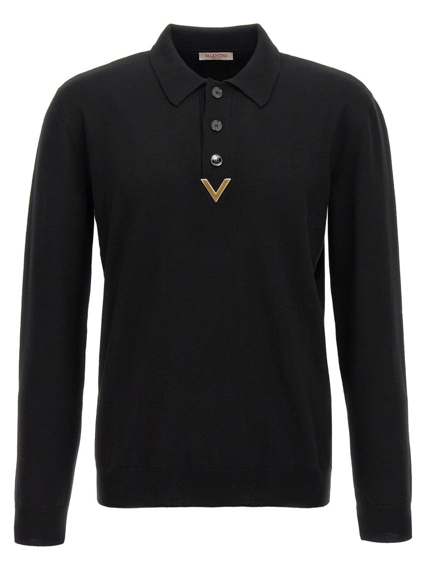 Valentino Garavani Polo 'V Detail'