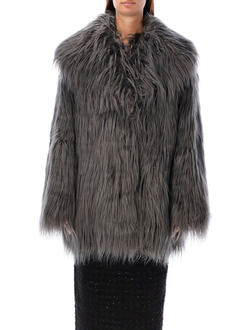 Rotate Faux Fur Coat