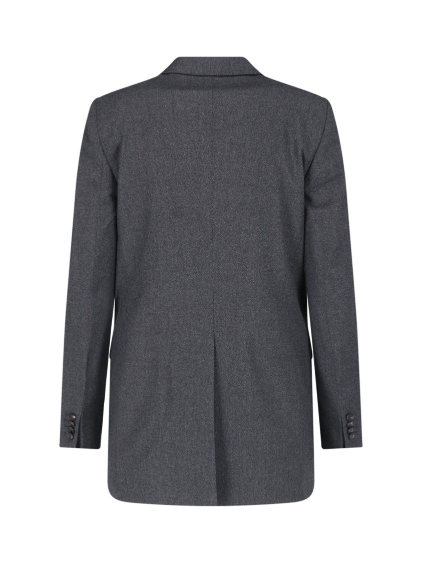 Tagliatore Double-Breasted T-Jasmine Suit In Virgin Wool And Silk