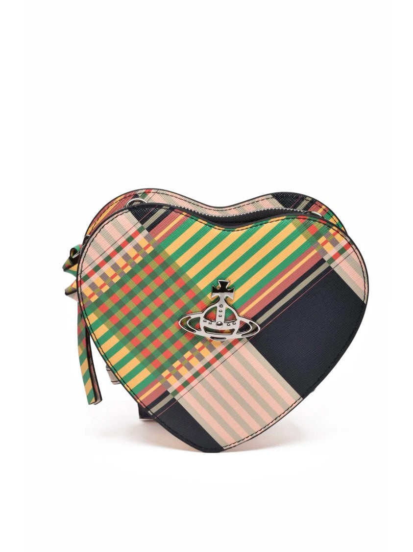 Vivienne Westwood Multicolor Polyurethane Heart Crossbody Bag