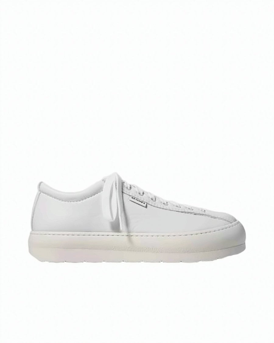 Sunnei Leather Sneakers With Clean Lines