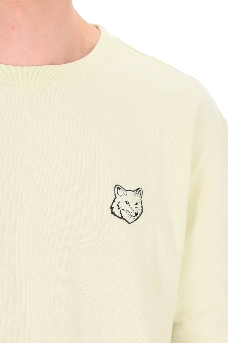 Maison Kitsuné Bold Fox Head Tonal Patch Oversized T-Shirt