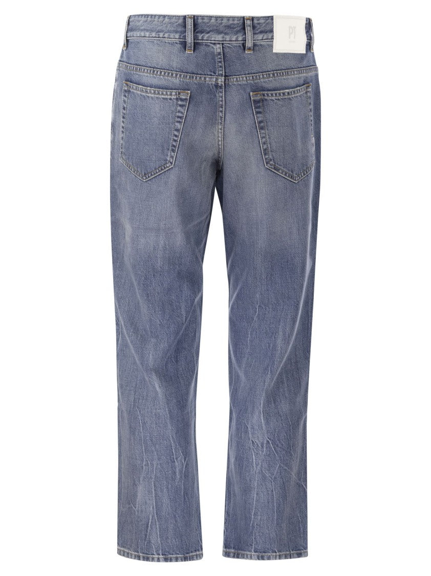 Pt Torino Rebel- Straight-Leg Jeans
