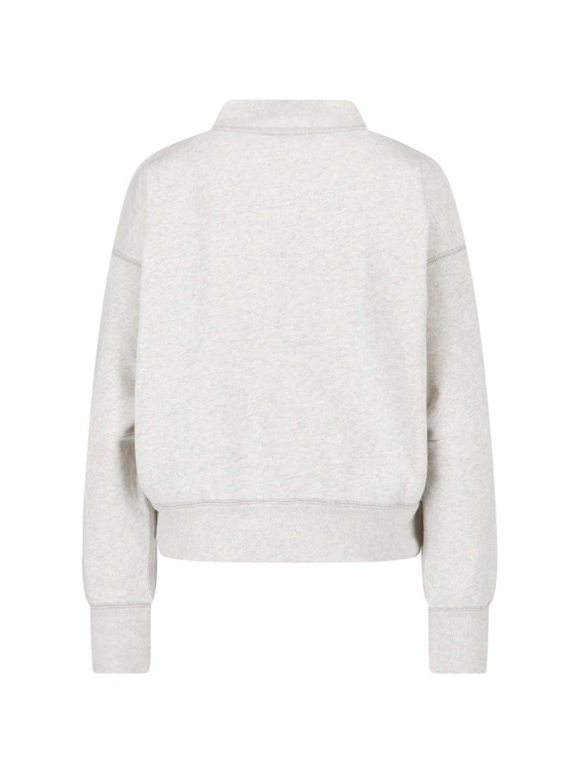 Isabel Marant Étoile Cropped Sweater With V-Stitch Detail