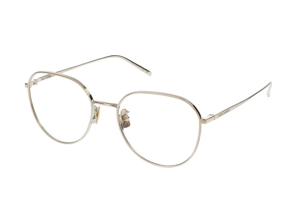 Saint Laurent Gold Thin Metal Sunglasses