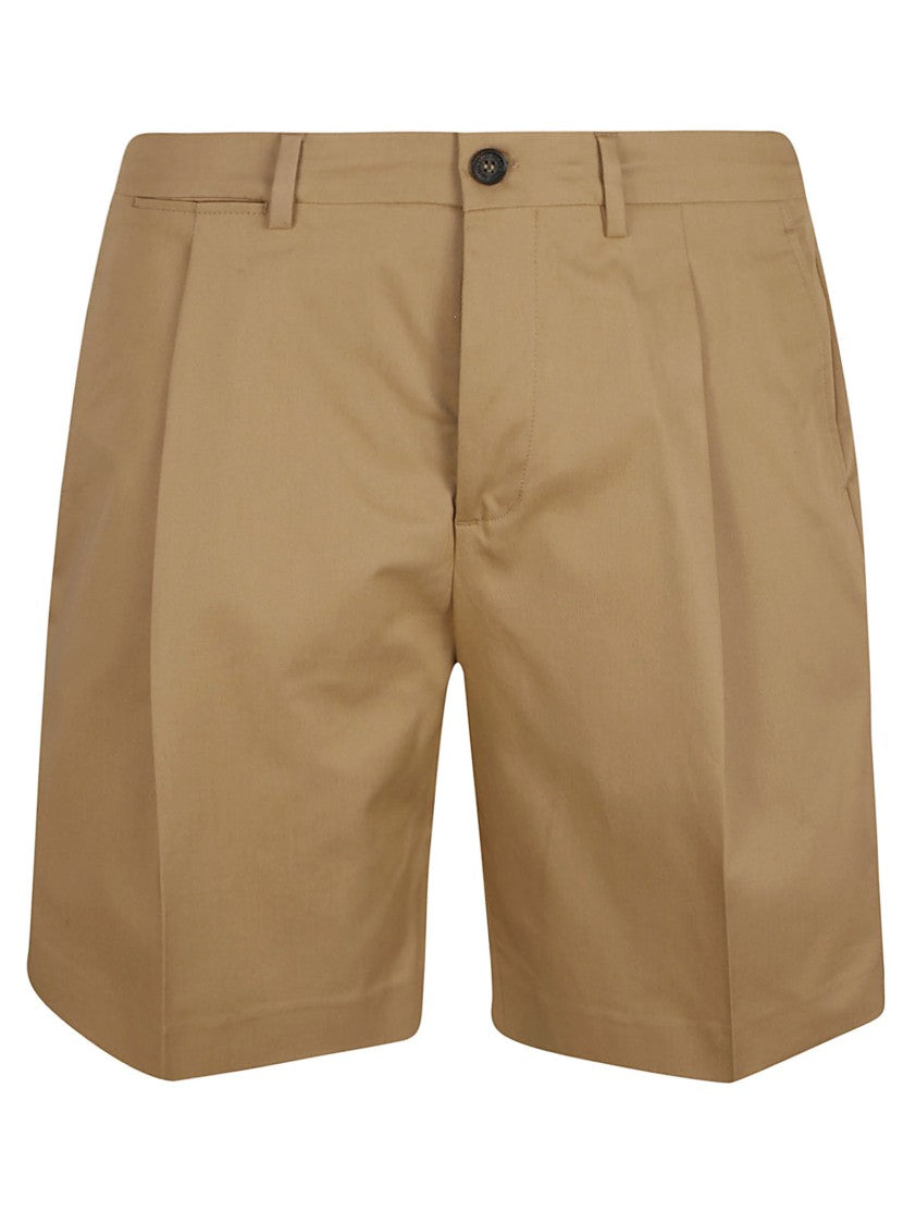 Golden Goose Tailored Beige Trousers With Classic Waistband