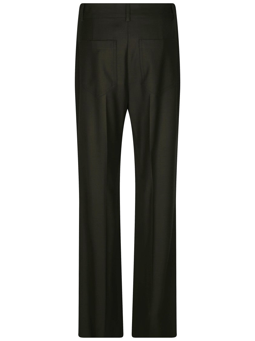 Victoria Beckham Alina Tailored High-Waisted Wide-Leg Pants