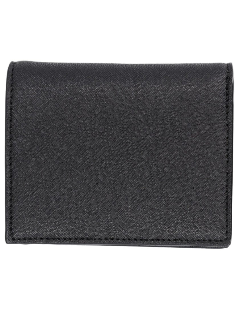 Vivienne Westwood Black Textured Polyester Wallet