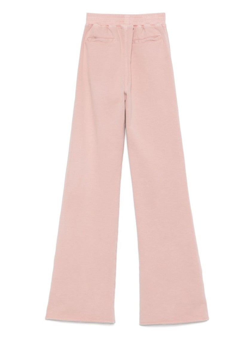 Dondup Wide Leg Pants With Relaxed Fit And Elasticated Waistband