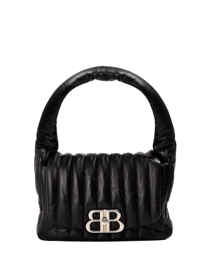 Balenciaga Monaco Quilted Sling Shoulder Bag