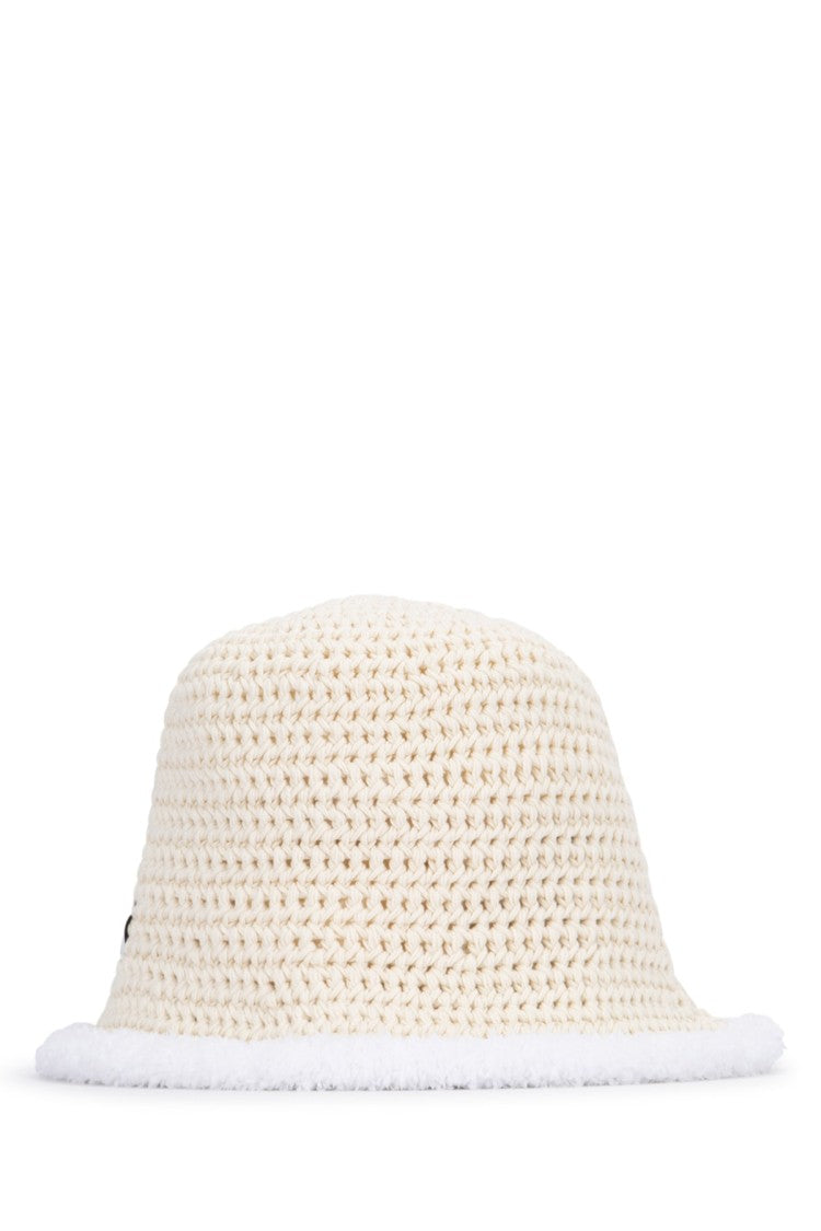 Jacquemus Textured Crochet Bucket Hat