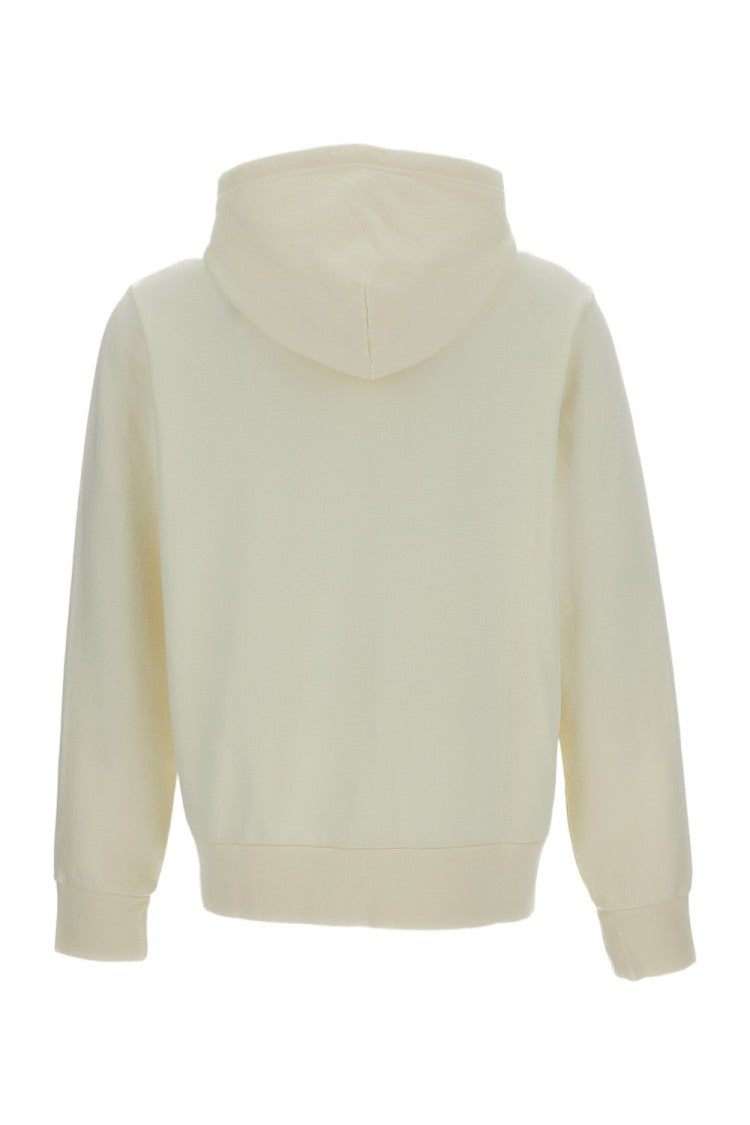 Polo Ralph Lauren Embroidered Cotton Zip Hoodie With Drawstring Closure