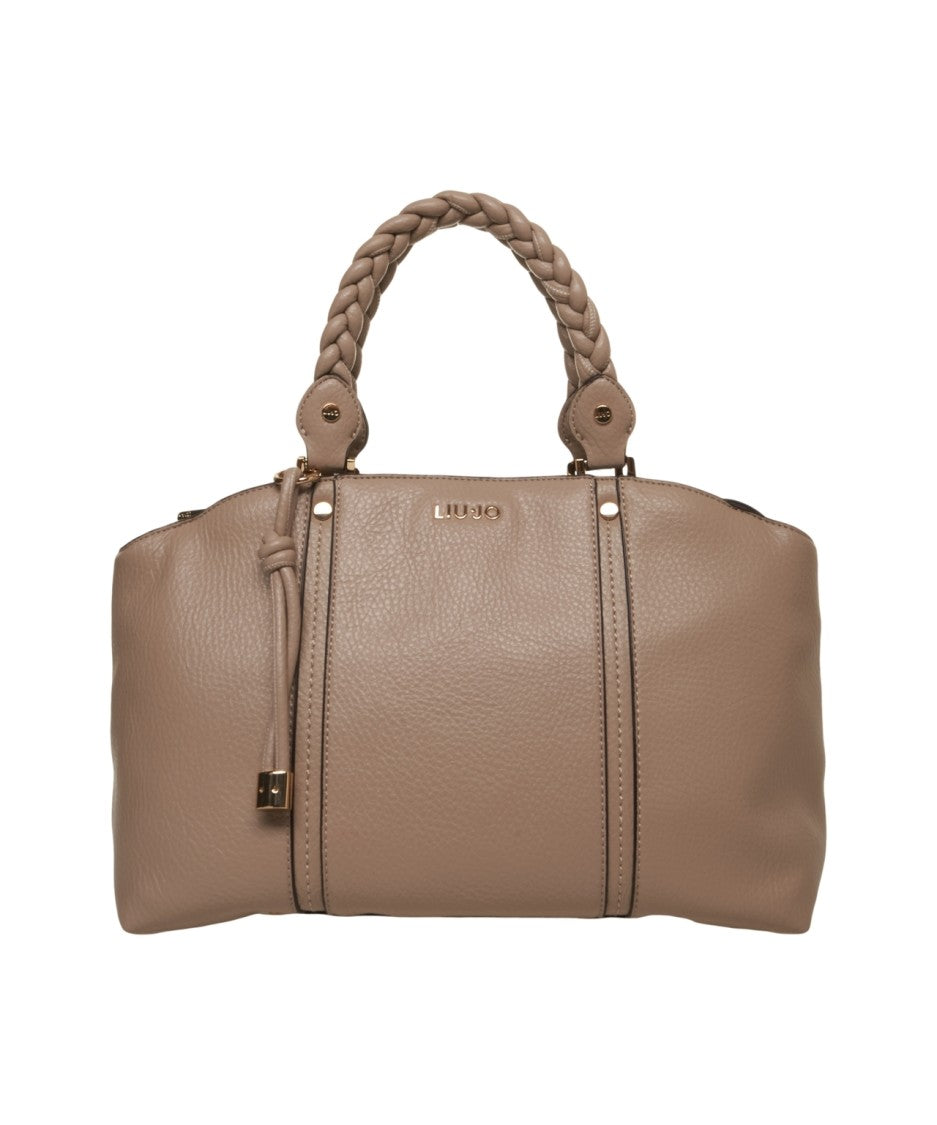 Liu Jo 'Fluida' Hammered Leather Shopper