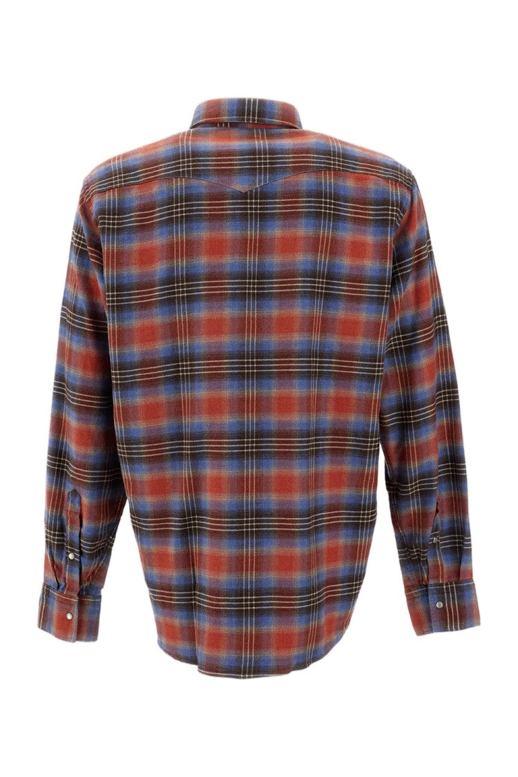 Bdbaggies Multicolor Rodeo Check Cotton Flannel Shirt