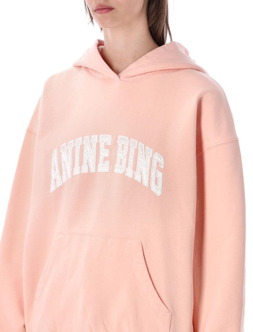 Anine Bing Pink Harvey Hoodie