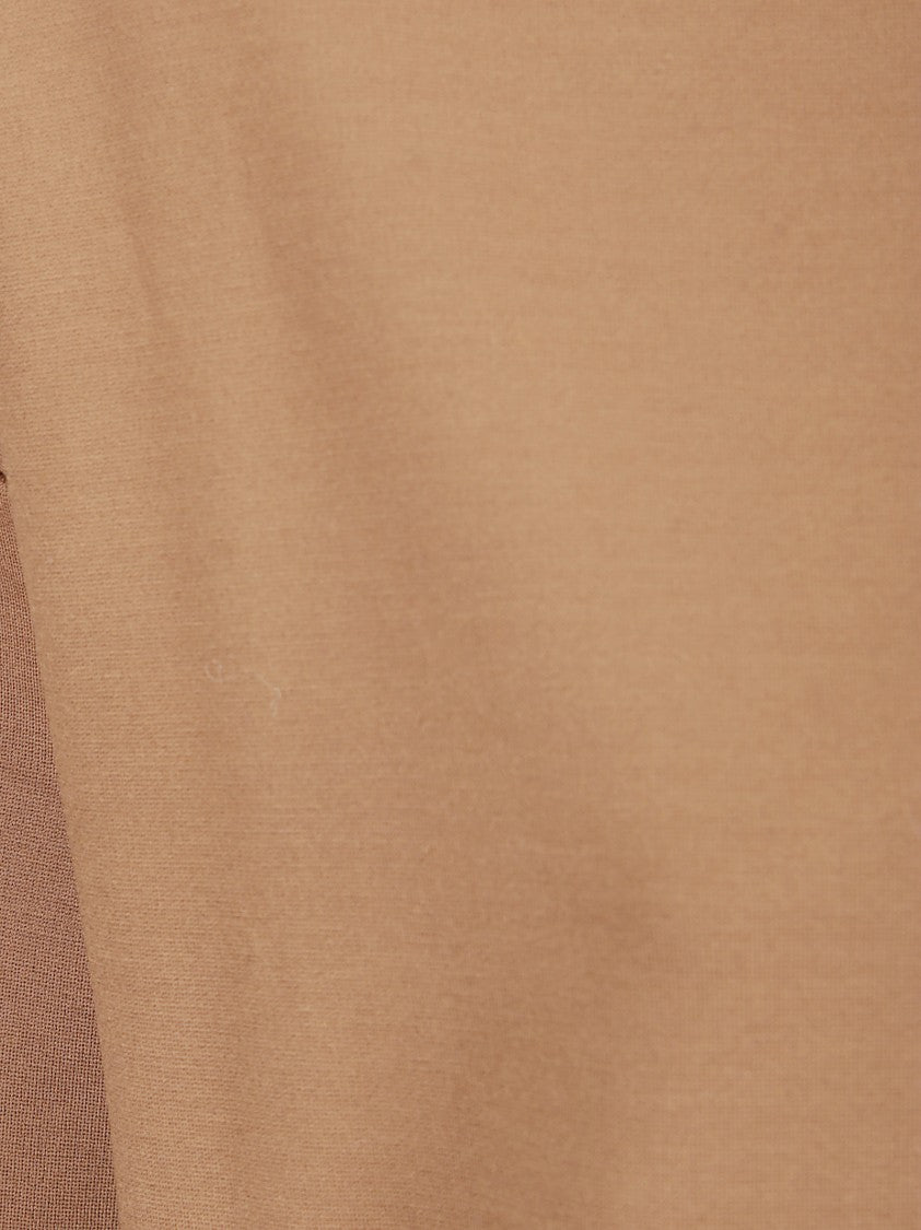 Stefano Mortari Boat Neck Maxi Dress With Three-Quarter Sleeves