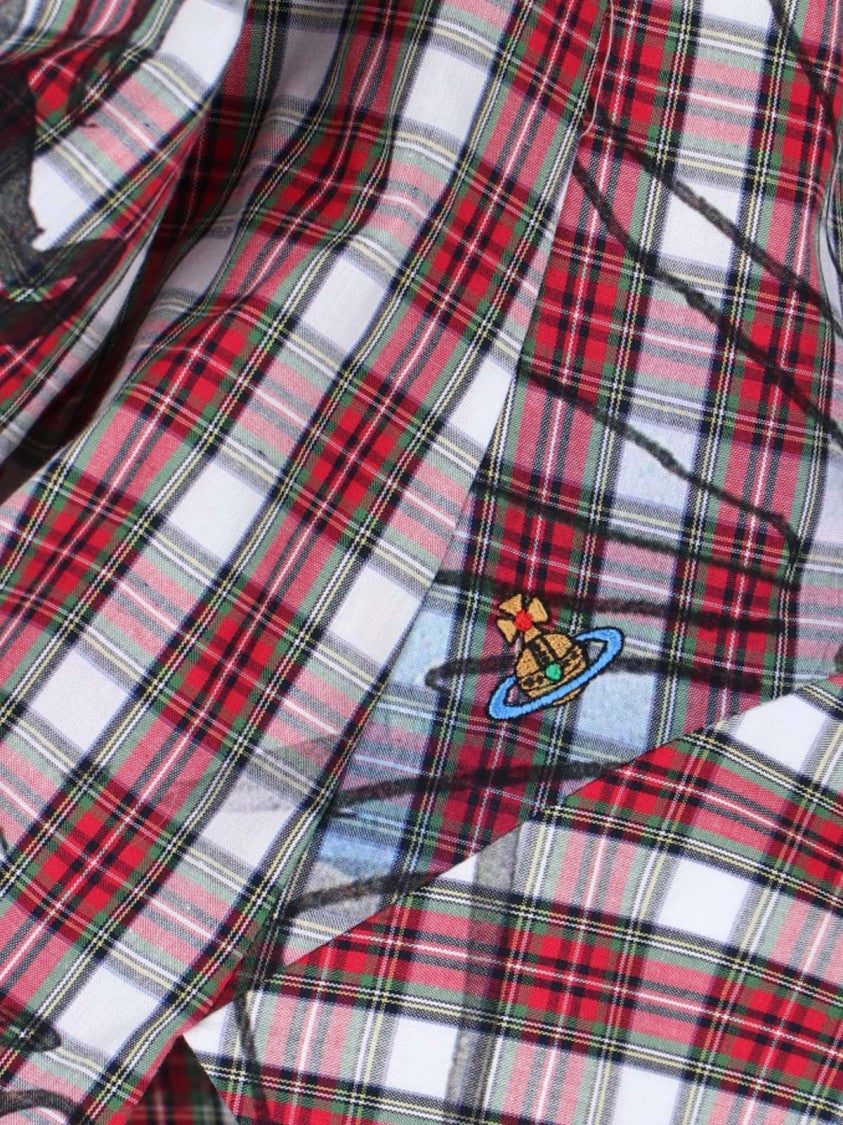 Vivienne Westwood "Sunday" Top In Red Cotton