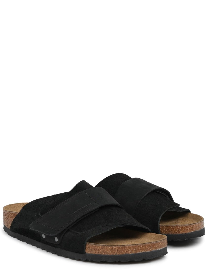 Birkenstock Kyoto Adjustable Strap Suede Sandals