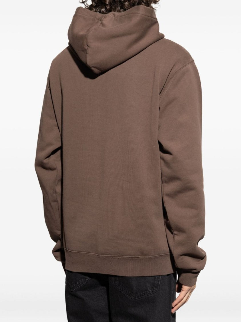 Jacquemus Relaxed Fit Brown Hoodie