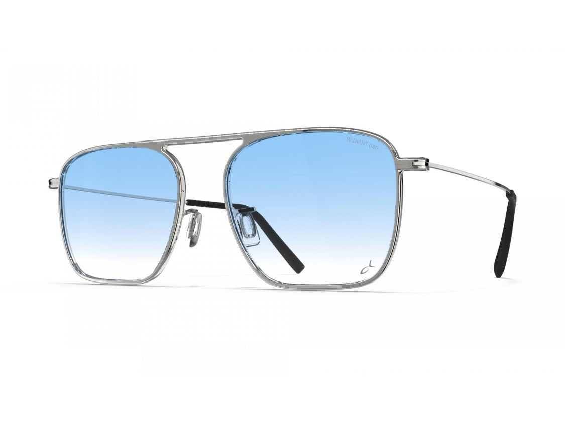 Blackfin Palisades Square Titanium Sunglasses