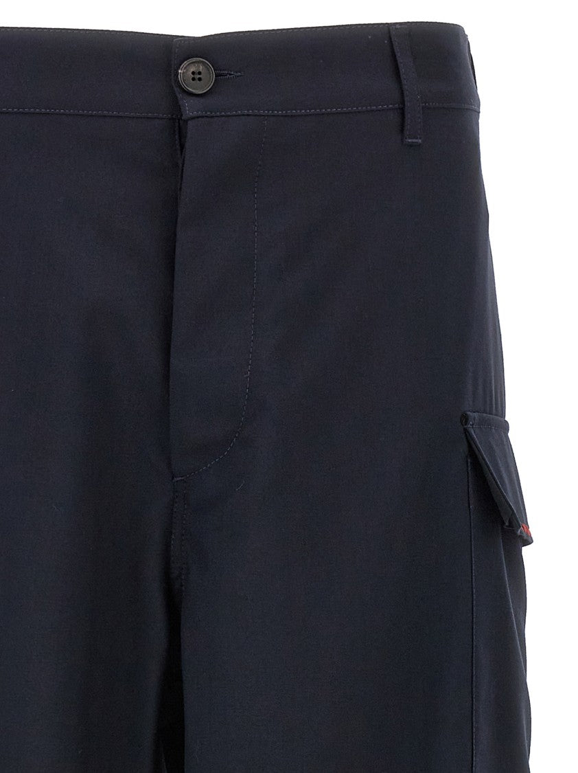 Marni Straight-Leg Virgin Wool Cargo Pants