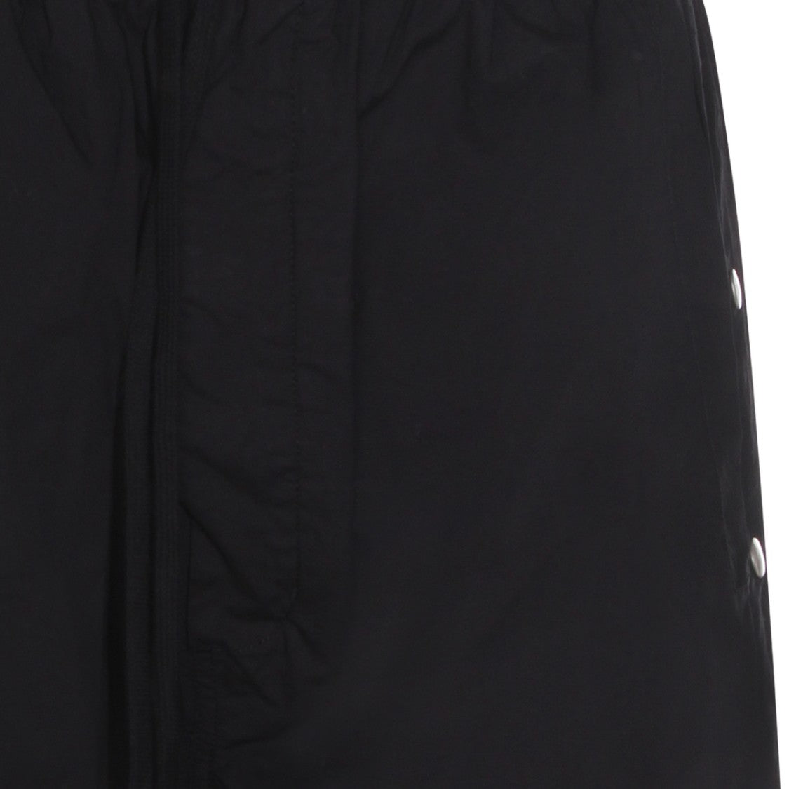 Thom Krom Minimalist Black Shorts With Clean Silhouette