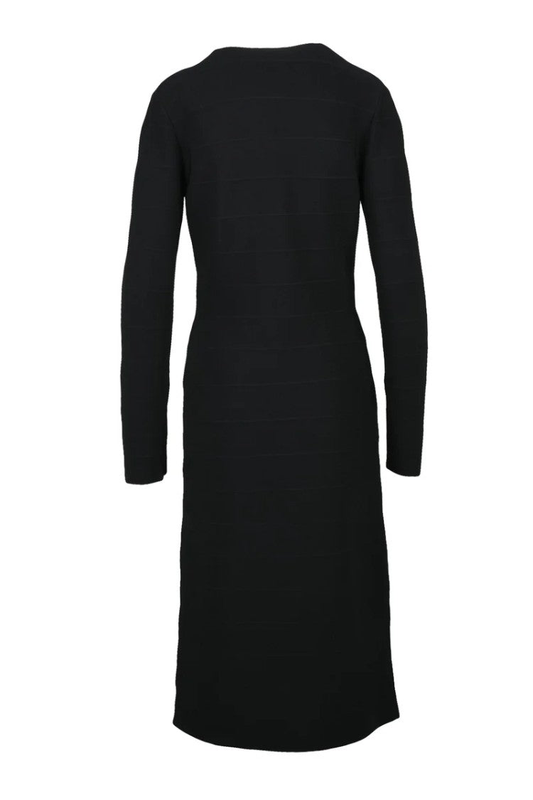 Tory Burch Long Knit Dress - Black