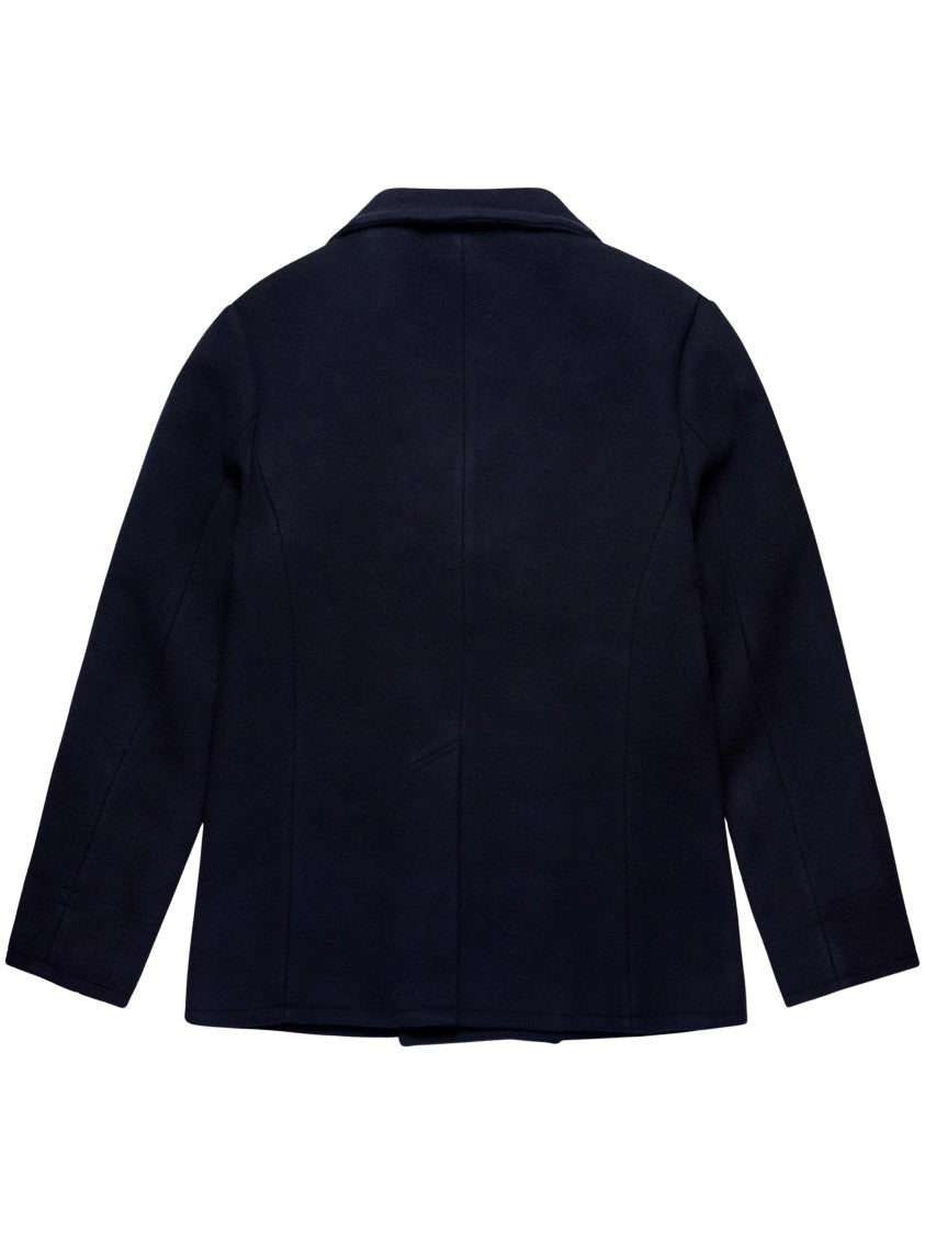 Sebago Marine Blue Yachting Mid Wool-Blend Jacket
