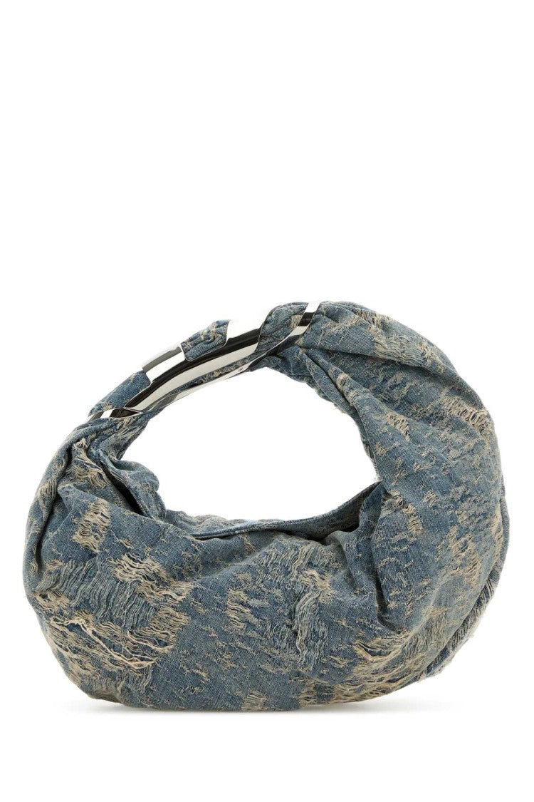 Diesel Denim Grab-D Hobo Shopping Bag