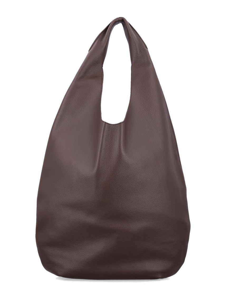 A.P.C. Le Neige Grained Leather Handbag