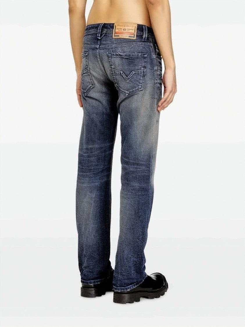 Diesel Regular Fit Denim Jeans With Classic Five-Pocket Design