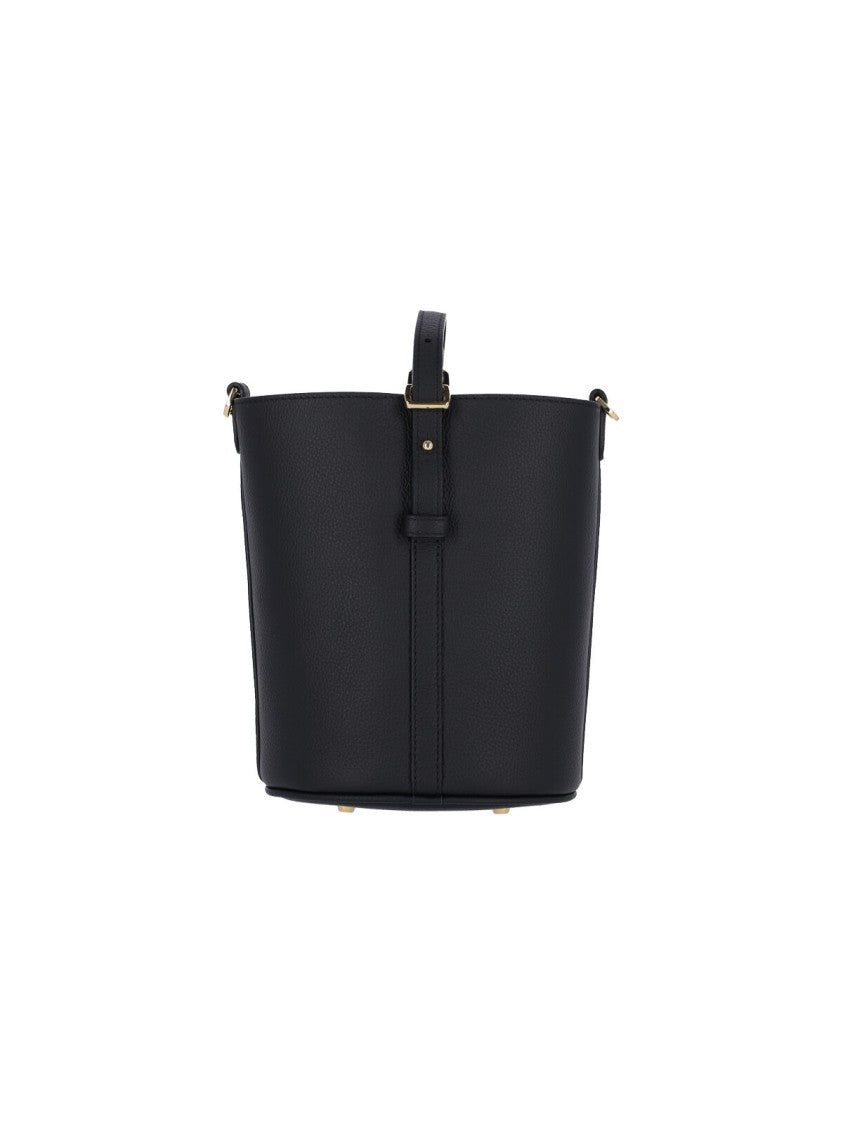 Patou "Jp" Small Bucket Bag – Black