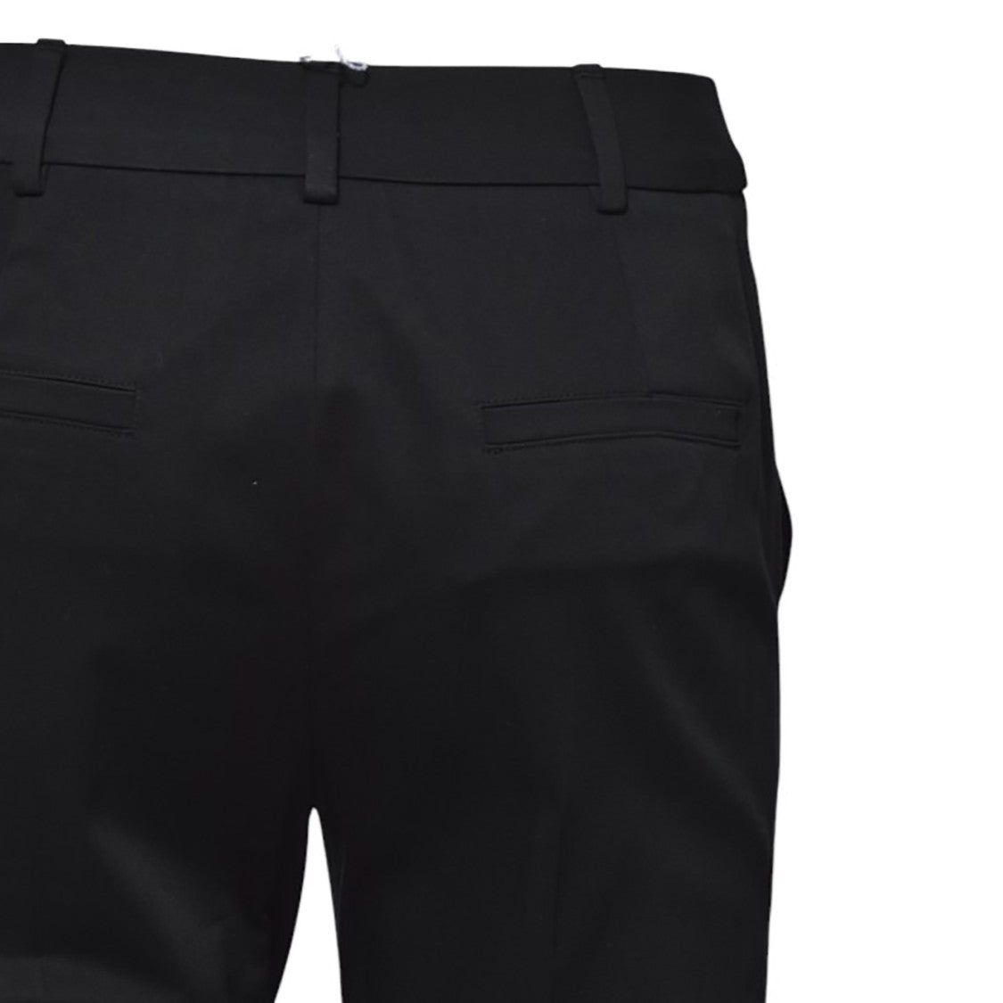 Max Mara Lince1234 Cropped Pants In Black Satin