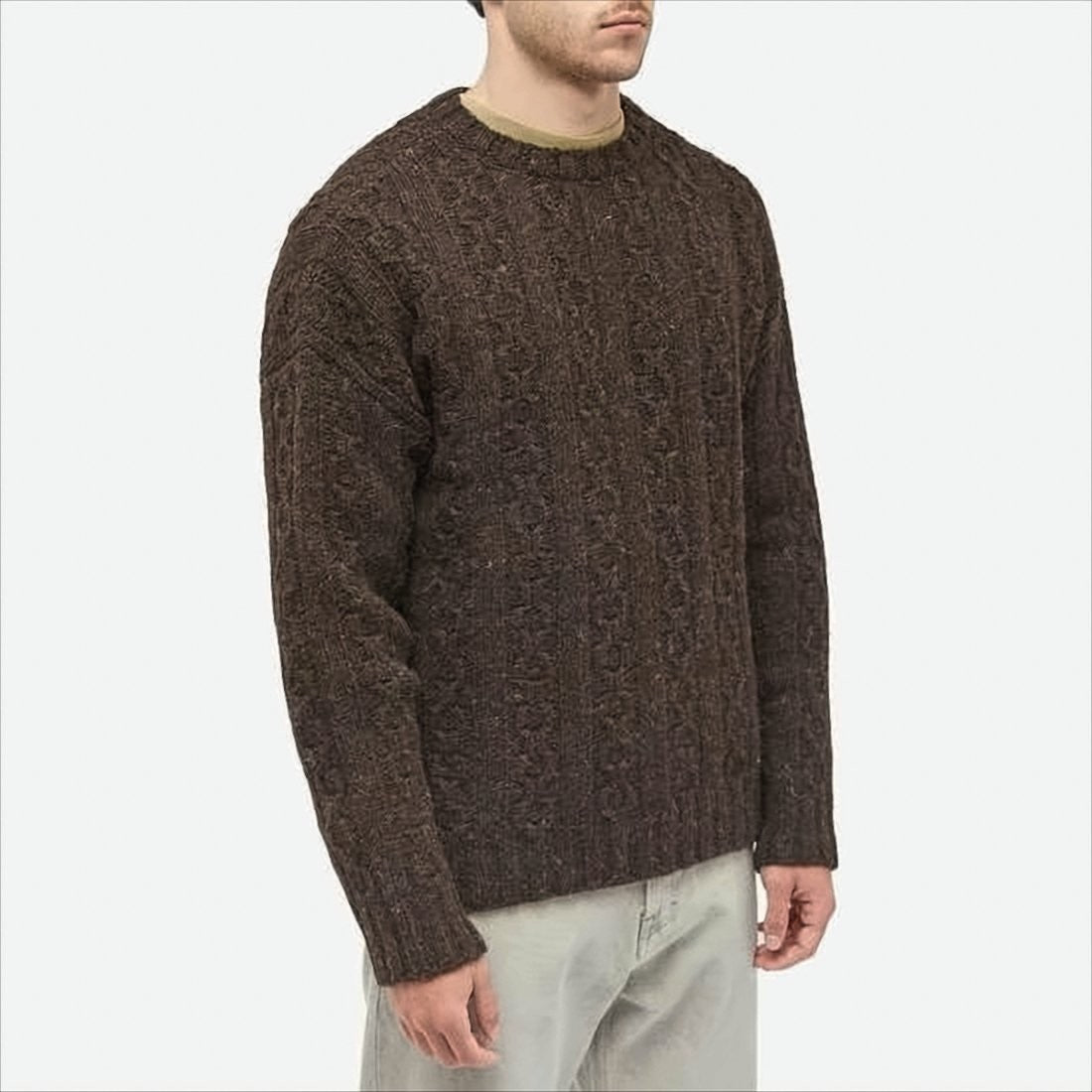 Our Legacy Textured Cable Knit Sweater